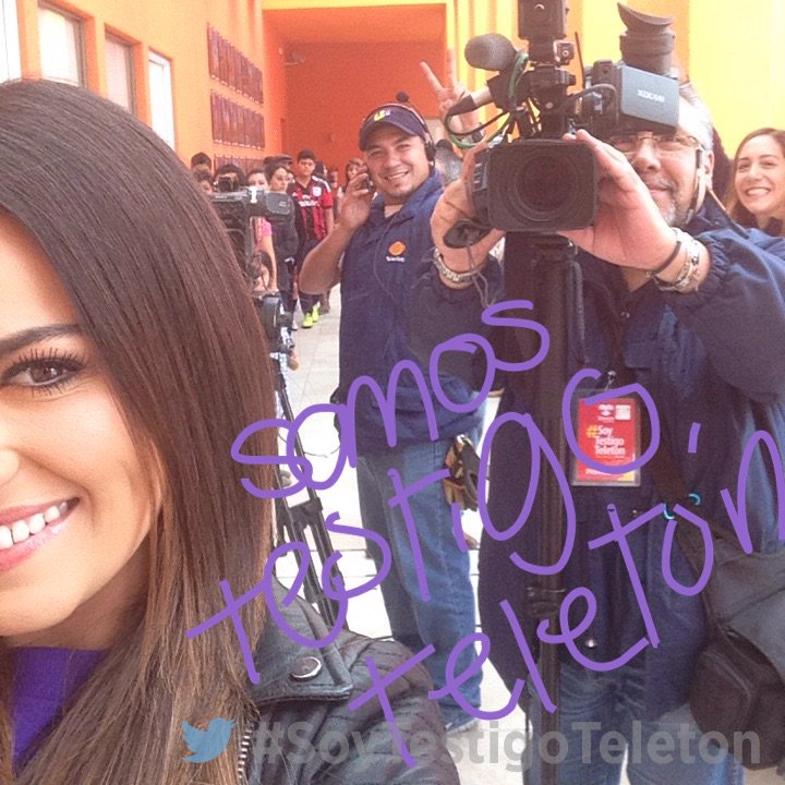 TelevisaTVmx's tweet photo. Desde #CAT #SoyTestigoTeleton con @MaiteOficial @TvsEspectaculos @ErikaGonzalezd https://t.co/0ixMKNwiFE