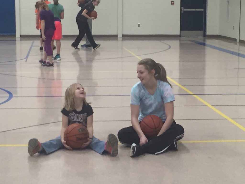 You may not realize it but these girls look up to you! Had a great time at our youth clinic this morning!
