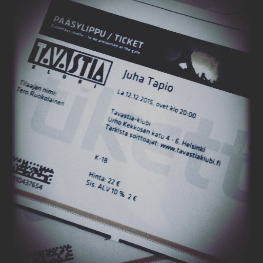 flow_tero's tweet photo. Laatuaikaa mun "Mairen" kanssa! Jotain niin oikeaa! <3 #tavastia #samallapolulla https://t.co/oJudLGiugs