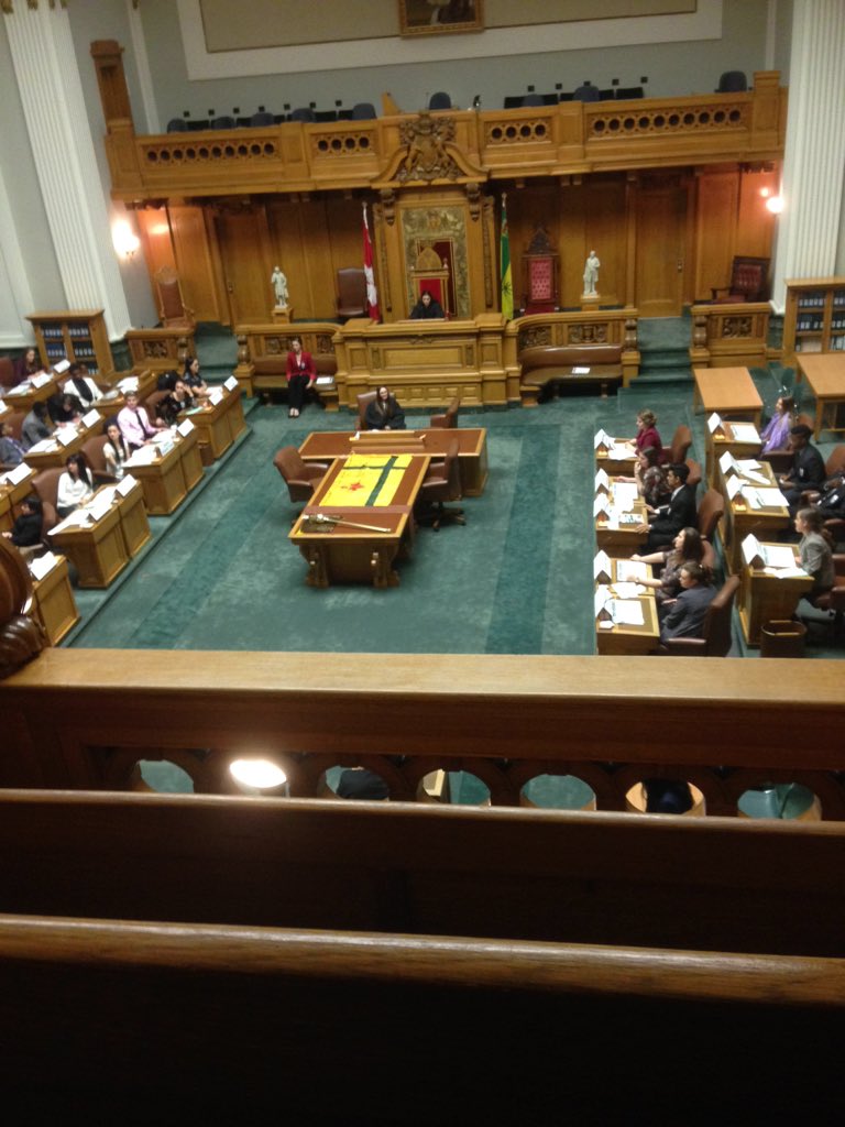 JournoPJF's tweet photo. Député de Regina Lakeview a déclaré « Le droit du vote est un privilège pas une responsabilité.» #PJF2015 #frsk -CC https://t.co/SZp6G5j8tP