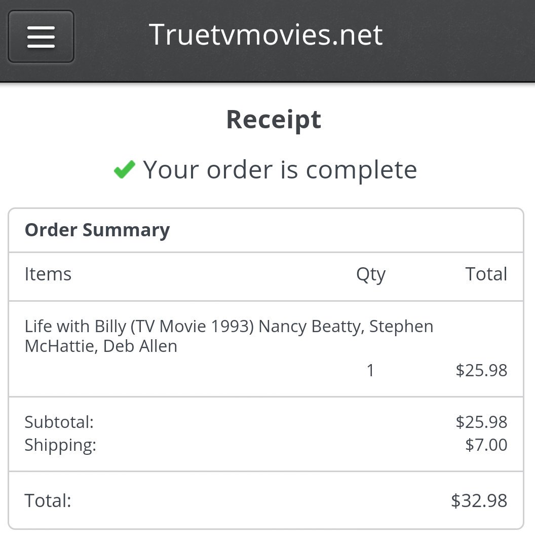 I just purchased the movie! I won't believe it until it's in my hands though. So many years looking for it...