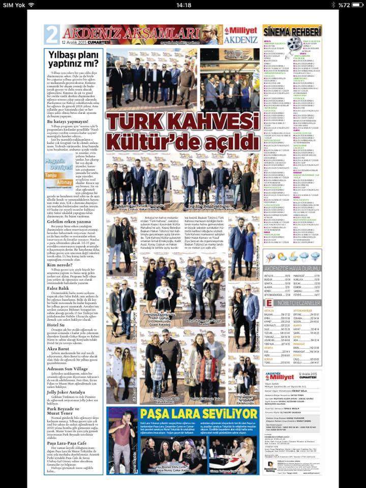 #milliyetakdeniz #turkkahvesikultur #acilis #turkkahvesiantalya #bizi #yalnız #bırakmayan #herkese #teşekkür #ederiz