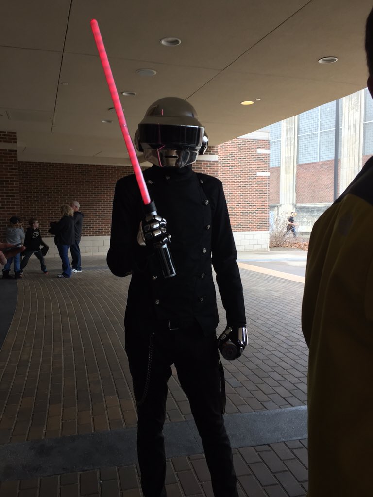 ThePaintCrew's tweet photo. The force is strong at Mackey today #BoilerUp https://t.co/hkb13HLsFg