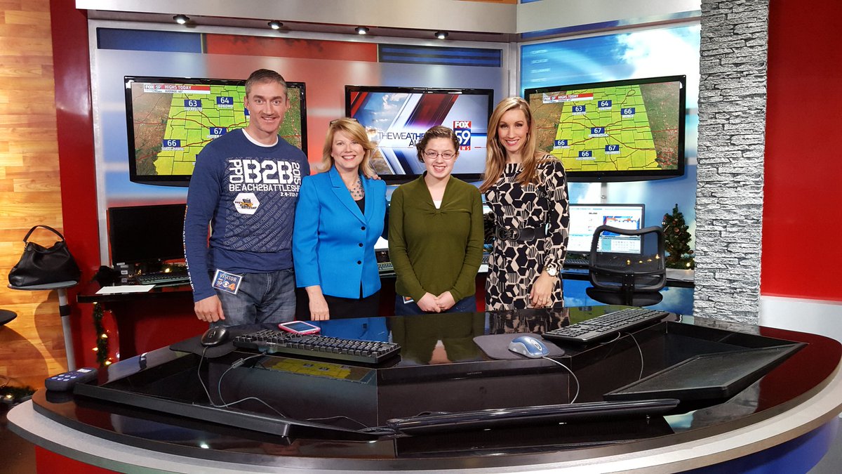 JD_Analytics's tweet photo. On the set of Fox 59 News this morning. Thank you for the tour this morning on the live  broadcast! https://t.co/gahgyGwwkz