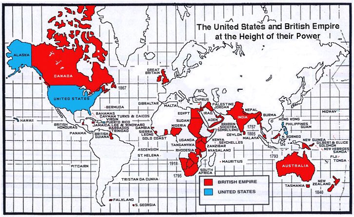 Hopefully, one day the Anglo-Saxon peoples of the world will unite to rule the world once more.