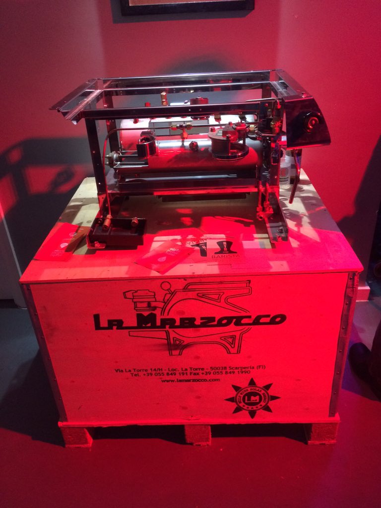 david_sale's tweet photo. Great event today #generationcoffee by @lamarzocco @LaMarzoccoUK https://t.co/mCPXiqKpz5