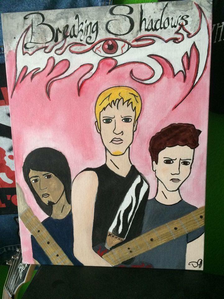 ShadowsBreaking's tweet image. Our amazing friend drew this for us and it's amazing! #art #fanart #painting #guitar #metalocalypse #metal #presents