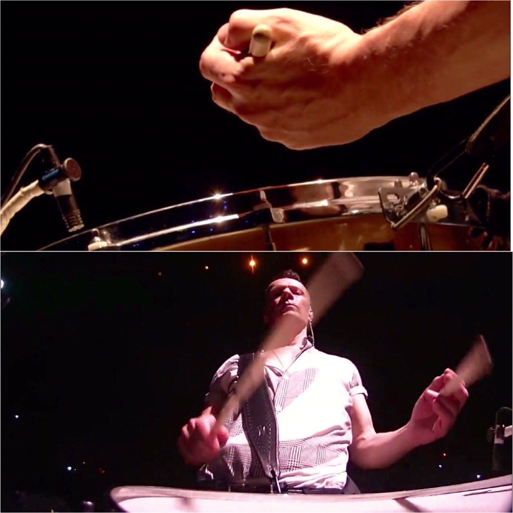 white___lines's tweet photo. These hands.... This man.... @U2 #LarryMullenJr #U2 #SundayBloodySunday #drummer #loveforthisman #U2ieTour https://t.co/qVVG6fXPrQ