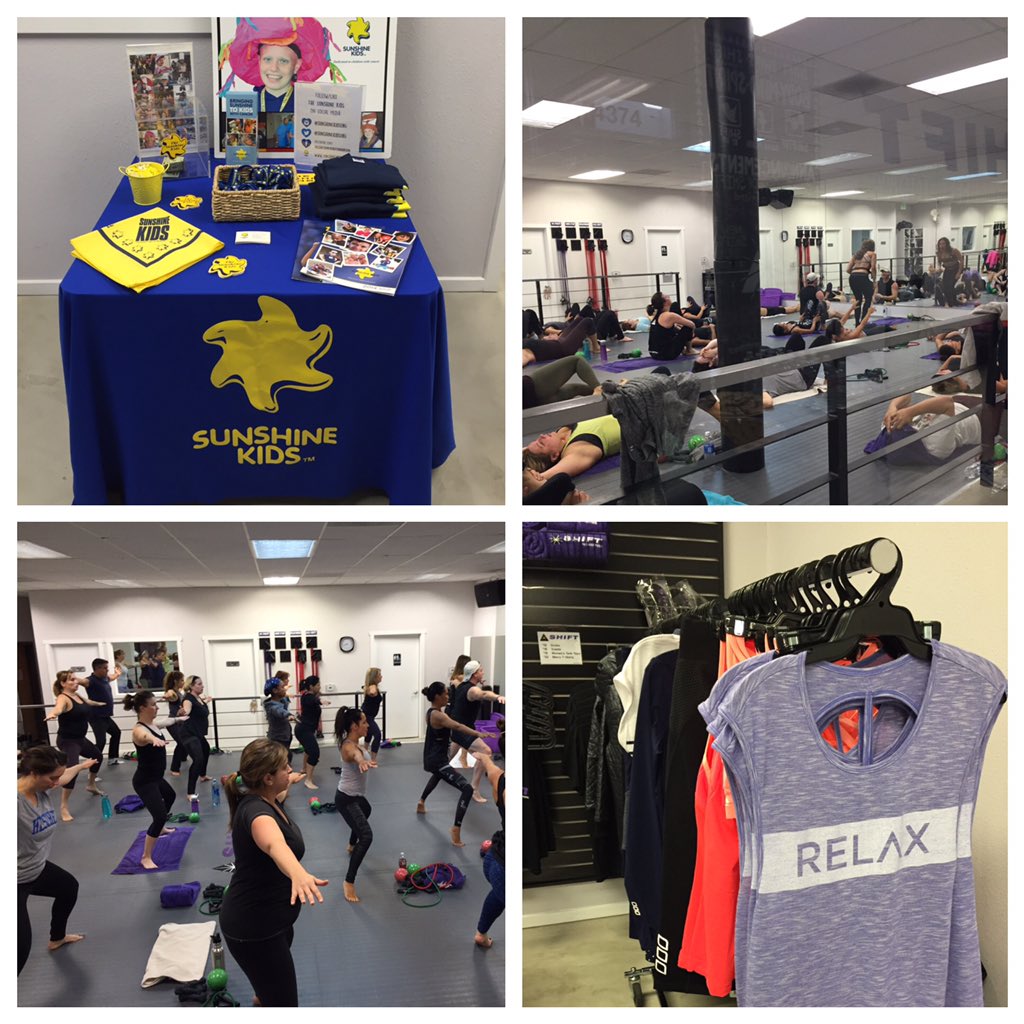 SHIFTbyDP's tweet photo. Huge success today! Thanks @SunshineKidsOrg @JKSimmcns and @LornaJaneActive for the support! #fitness #SHIFTbyDP https://t.co/vNB9TvsZ8H