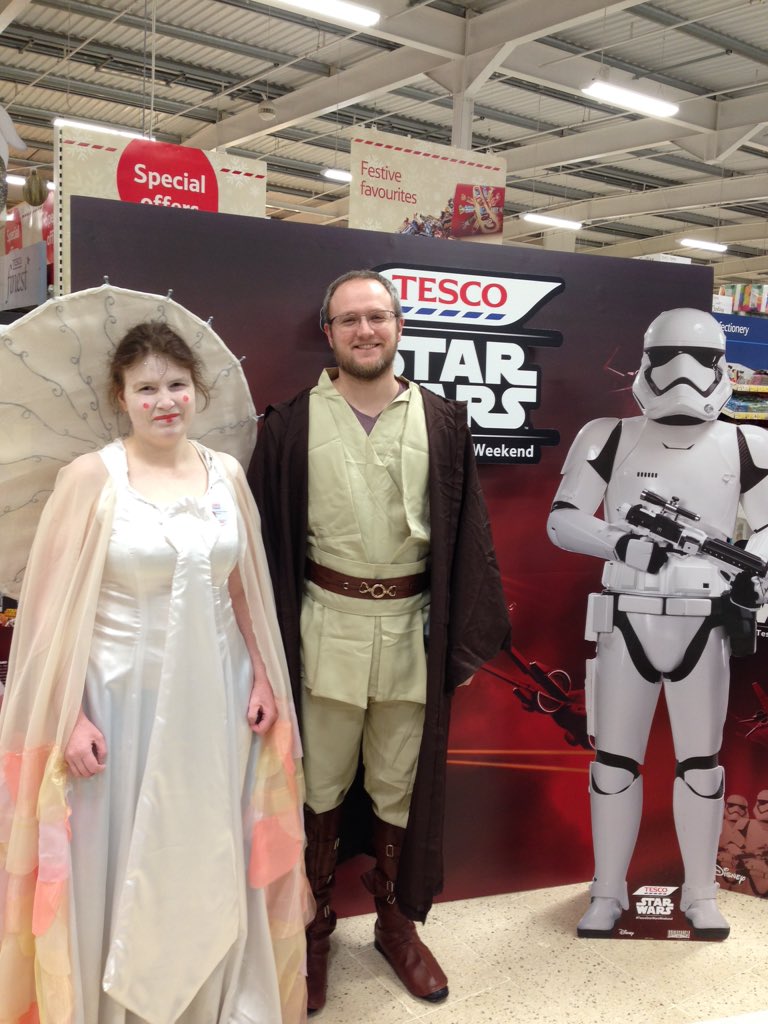 MansJubilee's tweet photo. A great Saturday! #tescostarwarsweekend https://t.co/AjZbkArNd2