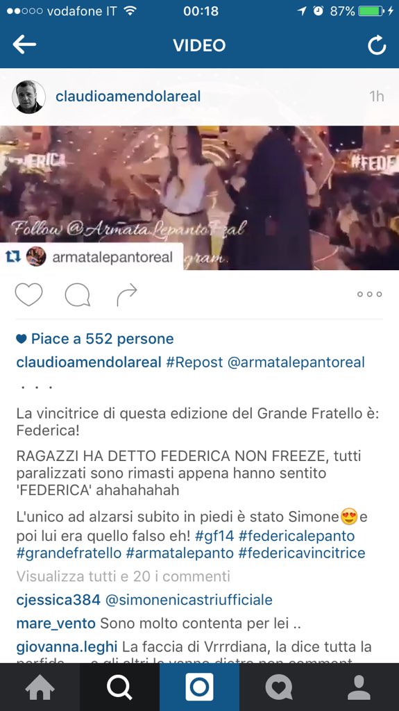 61_miticaemma's tweet photo. #GF14 no vabbè un mito 😂😂😂😂😂😂 https://t.co/ynTQzoAnSl