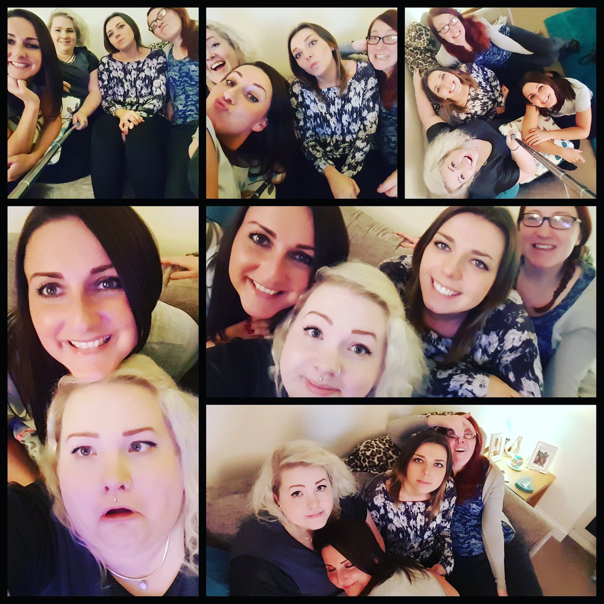 Ebs44's tweet photo. Great night as usual with these nutters!  @SarahMVardy @Amy_Binch 💙 https://t.co/aBZ3254EnH