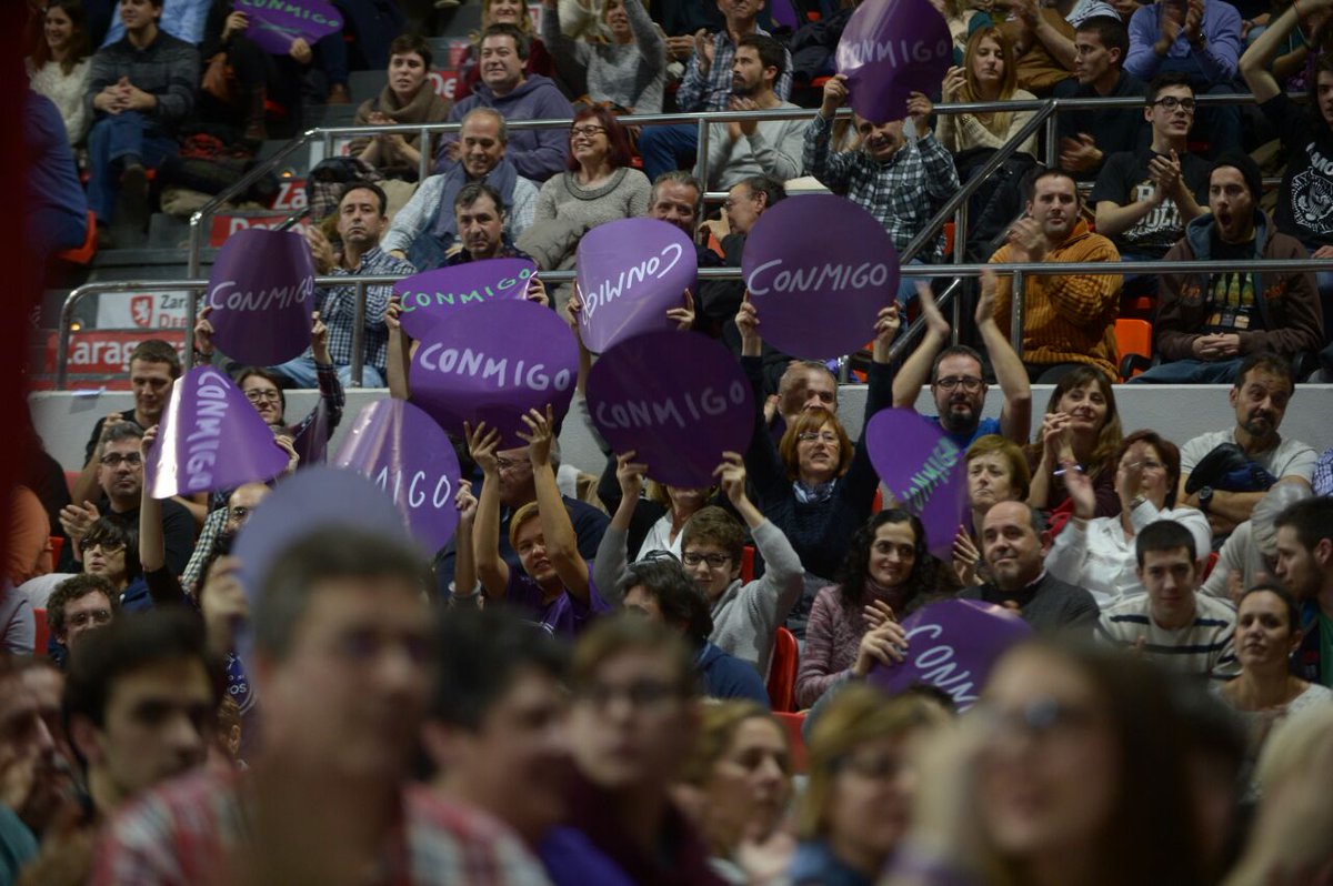 Lo que hemos vivido esta tarde en Zaragoza es indescriptible, la sonrisa de tanta gente es impagable ¡Gracias!