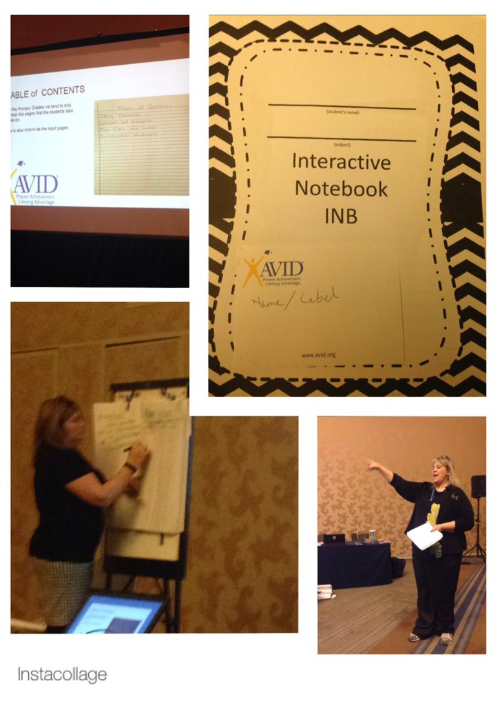 KerraleP's tweet photo. Loved the Elementary Interactive Notebooking Session at AVID National! #AVIDNC15 https://t.co/tLNdgQBFGZ