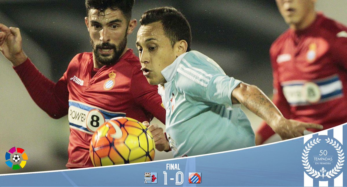 RCCelta's tweet photo. FINAL | El Celta, con diez durante toda la segunda parte, suma tres puntos de oro | 1-0 | #CELvESP #RCCV #HalaCelta https://t.co/WpvzoB2D3x