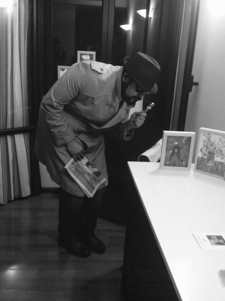 LaMalhablada_'s tweet photo. Leopoldo Dantés haciendo de las suyas en #pleaseart, Room @laatomicacrea @Aradhriel https://t.co/nHgAZ7ZZLU