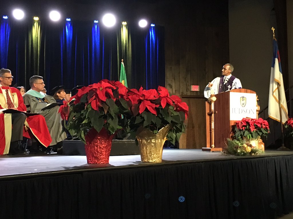 lisajarot's tweet photo. When commencement @JudsonU feels like a worship service. That is #judsonawesome https://t.co/xgAk3nErak