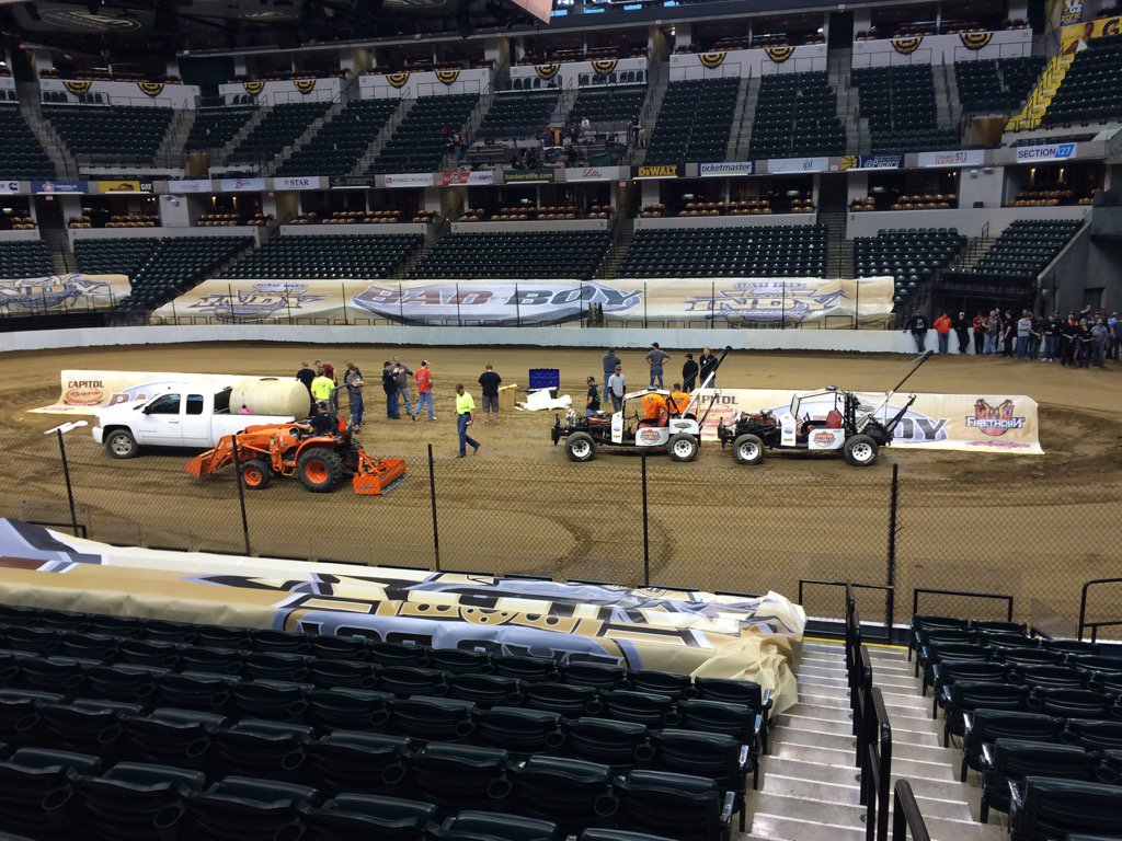 It's almost time for some dirt racing. <a href="/indyindoors/">Indy Invitational</a>