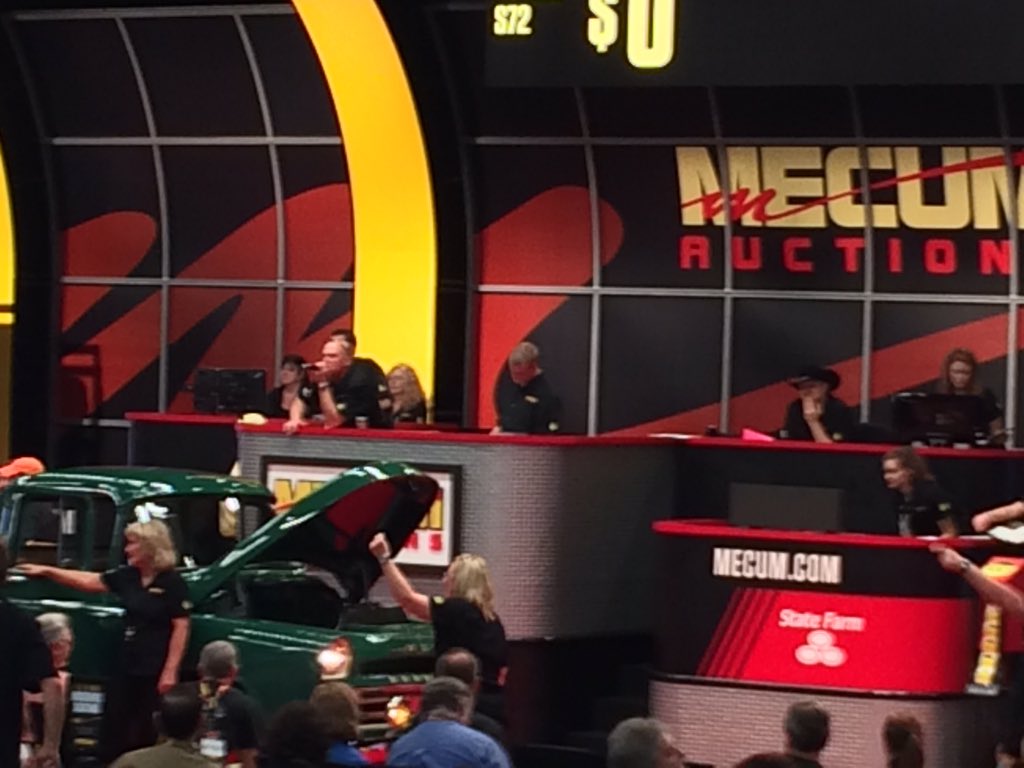 benhubbard's tweet photo. Fun time at the auction today, @Mecum is in Austin, TX! https://t.co/6LF1uZeBWS