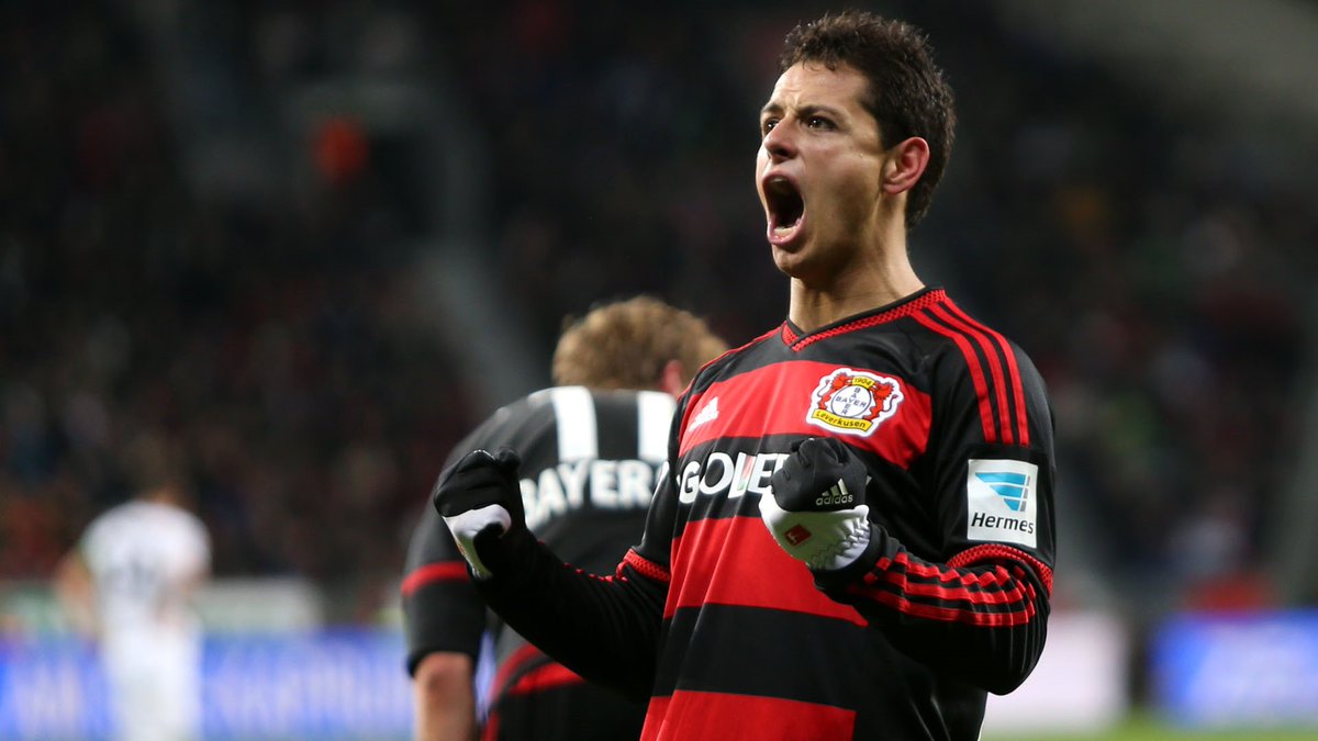 ¡Así cerramos el 2015 en casa! 😃🙌
#Bayer04 5-0 <a href="/borussia_es/">Borussia</a>. (Doblete de #Kiessling y ‘Hat-Trick’ de <a href="/CH14_/">Javier “Chicharito” Hernández</a>) 🔴⚫️❤️