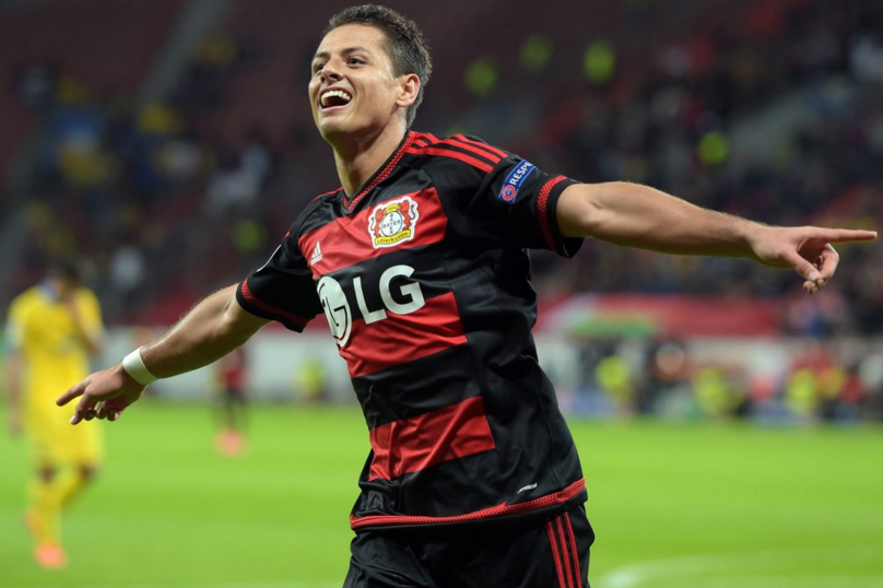 NotiChicharito's tweet photo. ¡Termina el partido! Bayer Leverkusen 5-0 Borussia Monchengladbach Chicharito hizo triplete y jugó 78’ minutos. https://t.co/39R5fT3qGL