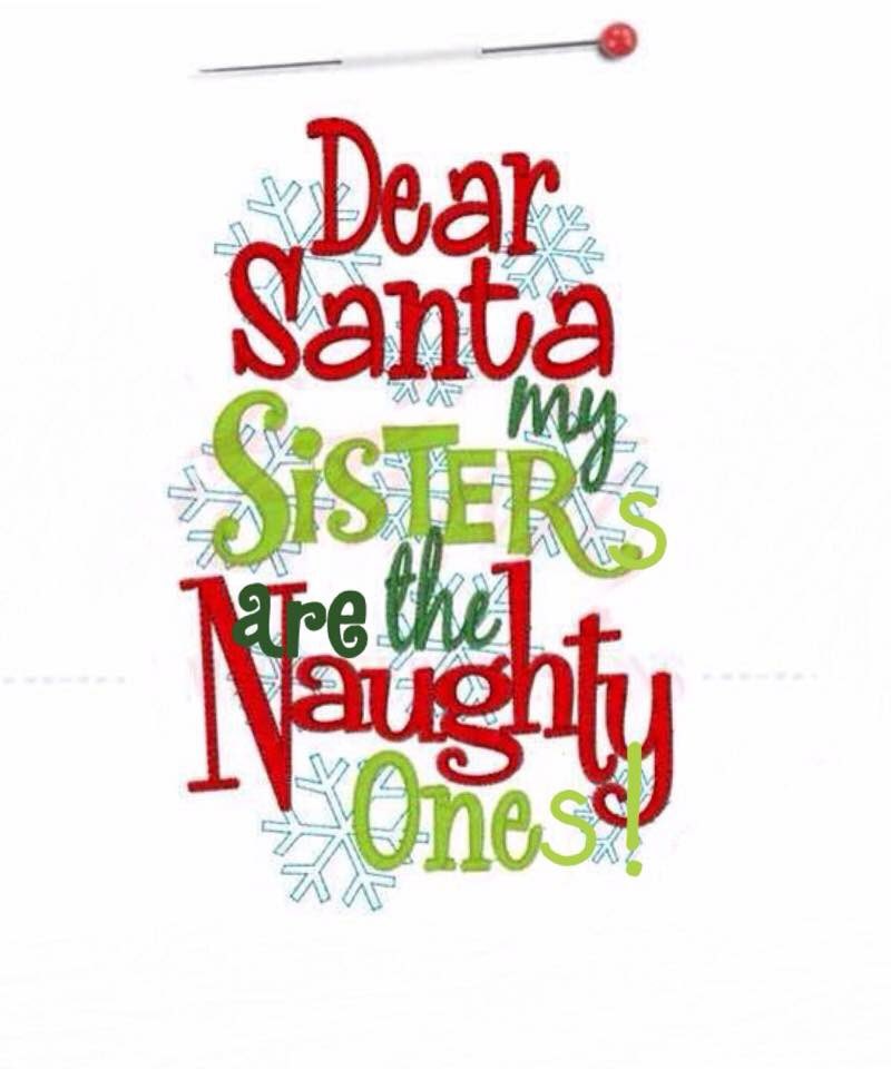 SquibbVictoria's tweet photo. My sisters are great, but they are naughty! Honest, Santa, I've been the good one!! 😉 https://t.co/Qho0o3AhpE