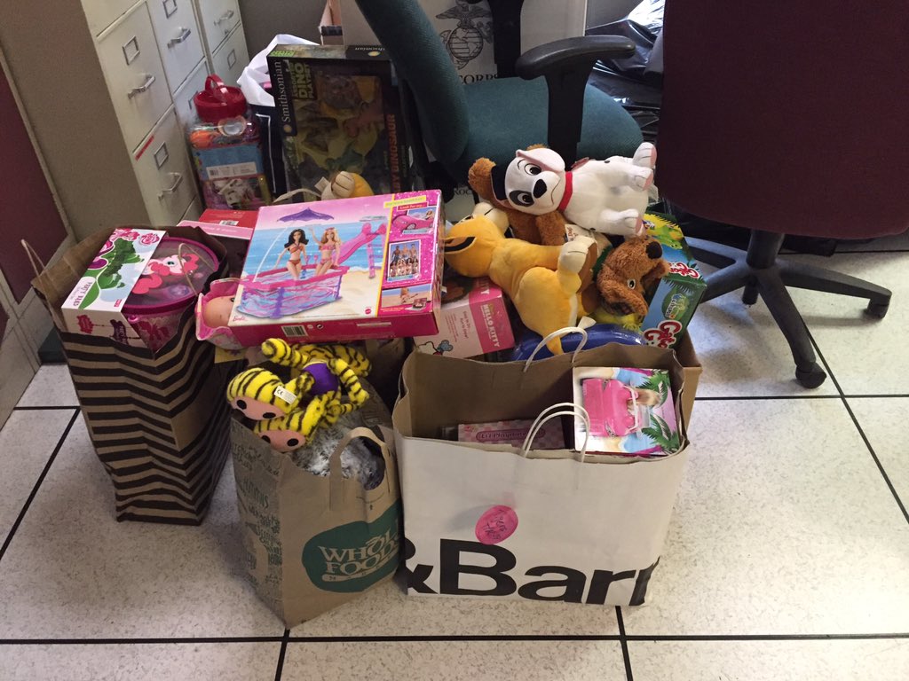 higginsmssc's tweet photo. Thanks to everyone who supported our Toys for Tots toy drive! https://t.co/J3uSmbGgEj