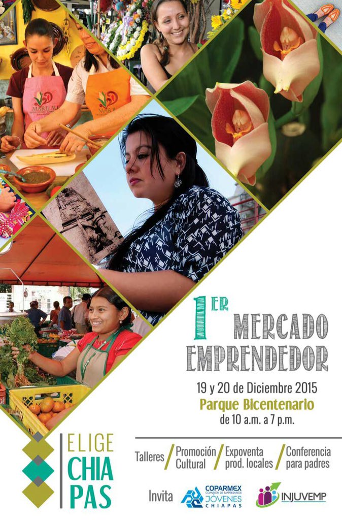 #INJUVEMP te invita a participar este 19 y 20 de Dic en el primer Mercado Emprendedor, en conjunto con COPARMEX.
