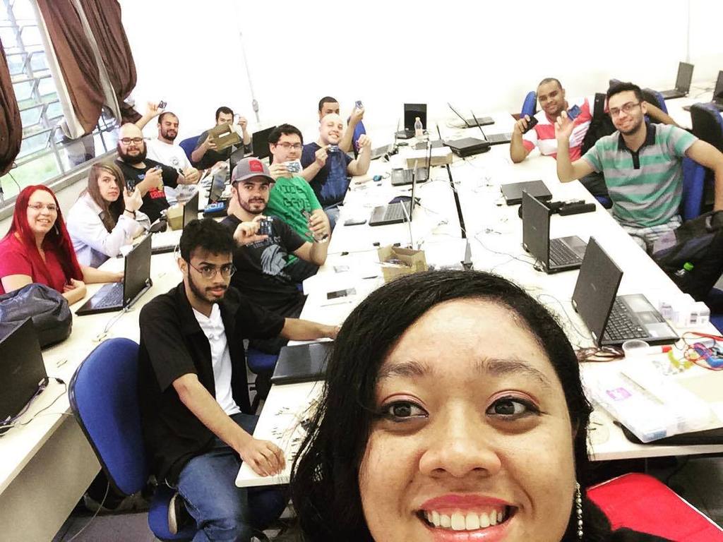 insta_arduino's tweet image. ift.tt/1J31tKf - Finalizando o último worshop de #arduino aqui na #fatec #carapi… ift.tt/1J2YMs2