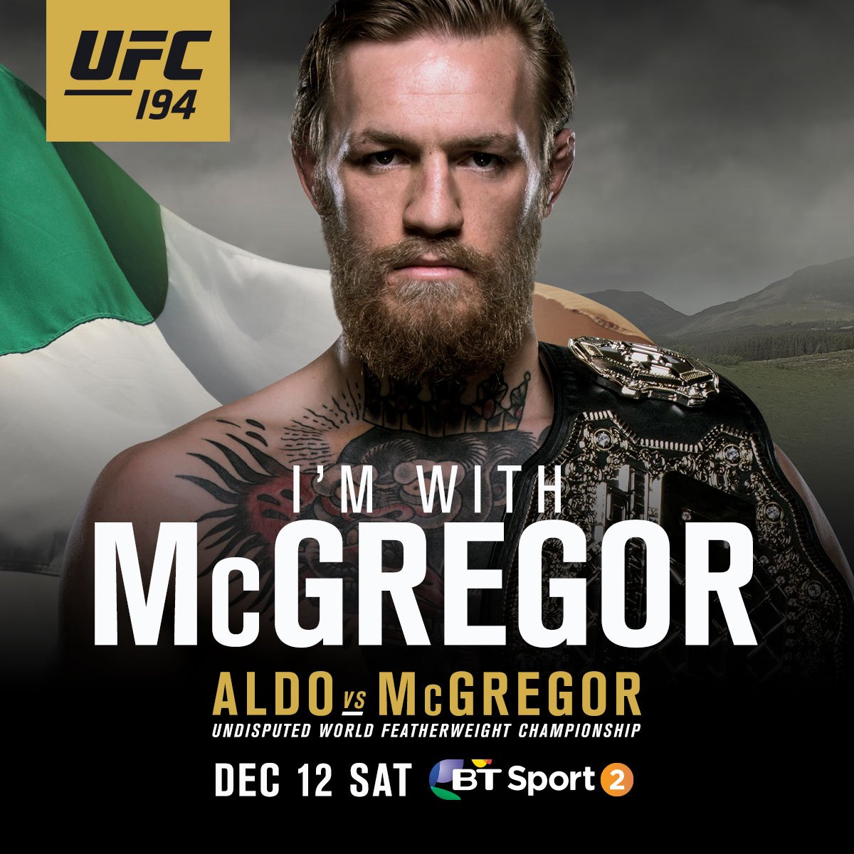 #TheNotorius #connormcgregor #UFC194 <a href="/TheNotoriousMMA/">Conor McGregor</a>