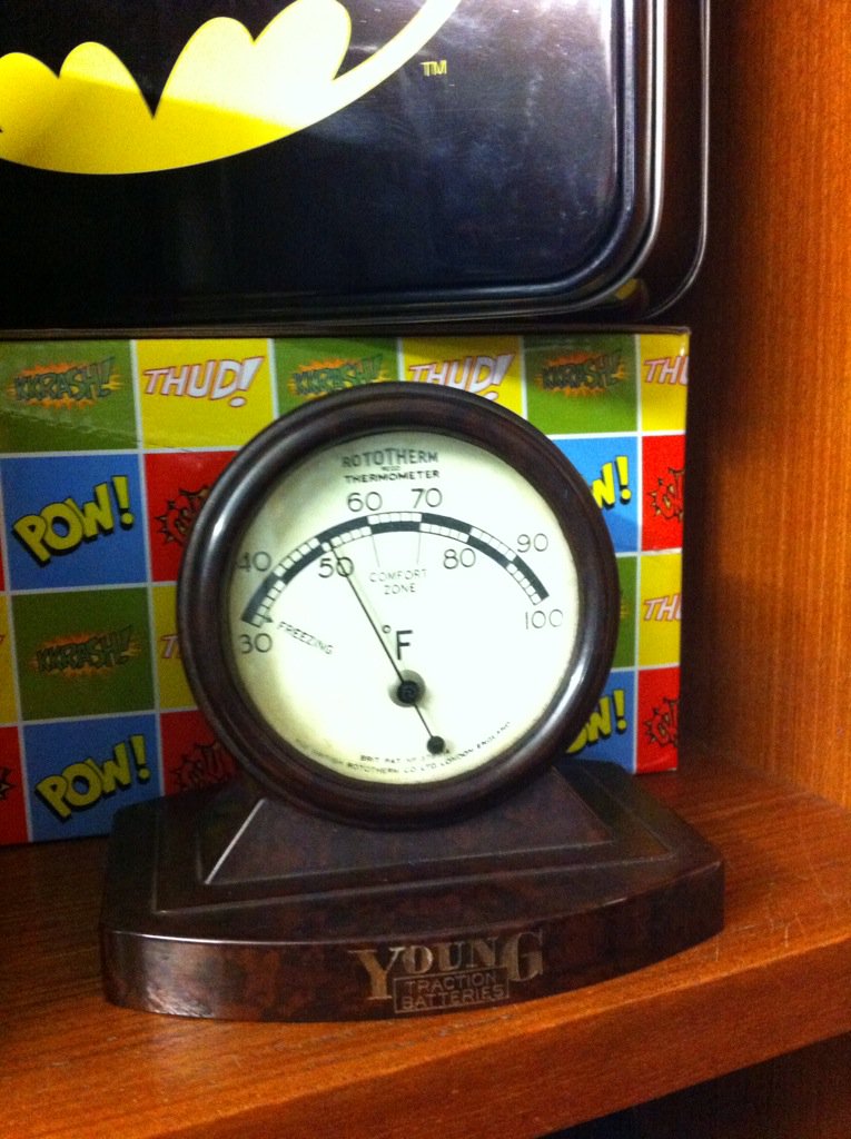 ParkysRetro's tweet photo. Too low quite frankly! #rototherm #vintagethermometer https://t.co/nG0IcYVQlN