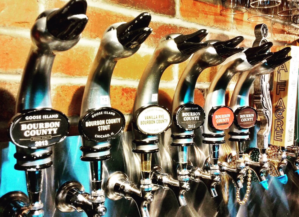 wobnaperville's tweet photo. Today is the Day! @GooseIsland Bourbon County tapping at 5:00! Come and get your fix! #craftbeer #BCS https://t.co/os3zMtRsrI