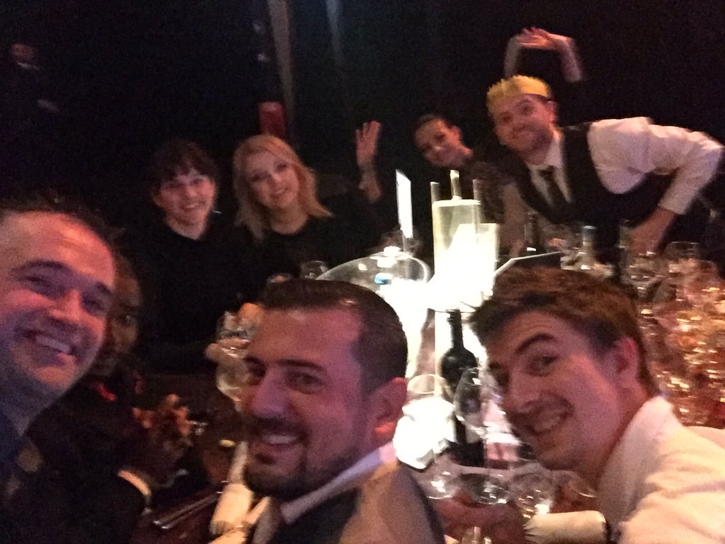 OrangeButcher's tweet photo. @ClassicFineFood #xmaspart in @BatterseaEvo #smarterchristmas Merry Xmas all☃☃ https://t.co/te4m0zbwi1