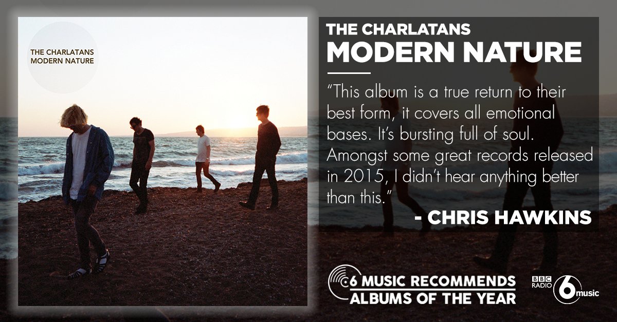 BBC6Music's tweet photo. The Hawk chose @thecharlatans' Modern Nature as his Album Of The Year.

He said more here: https://t.co/zo5vr3uyAJ https://t.co/MWGrrgpM6I