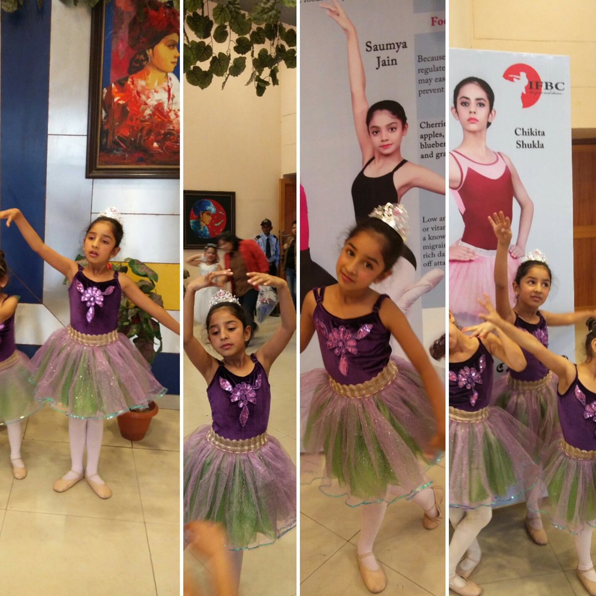 #belle #ballerina #darlingdaughter Gaurika. My lil #star  (all of 5years) #poised, #graceful n #totallyadorable