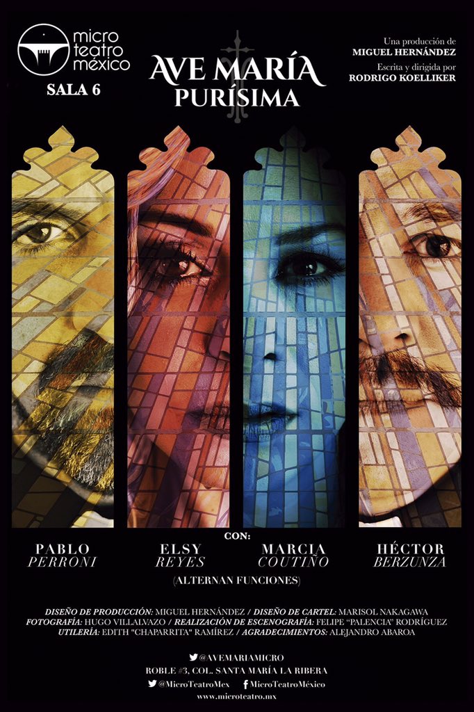 AveMariaMicro's tweet photo. COMBO SÁBADO #PorPasión @MicroTeatroMex: @AveMariaMicro @ProfugoMT @BANGMicroteatro @APAZionadosMx @CruzarelcharcoT https://t.co/sgoRTKdzeX