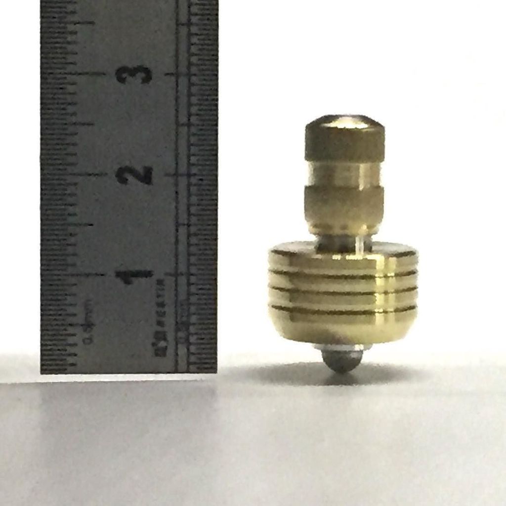EricAusome's tweet photo. #chibi #spinningtop #edctop #instamachinist #topbrass #brasstop #toymaker #santaself https://t.co/Y8PCRo7Pep https://t.co/jNw77v68ei
