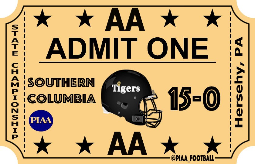 Southern Columbia is IN. They defeat West Catholic 34-19. #WePlayForHershey #States @SCAtigers