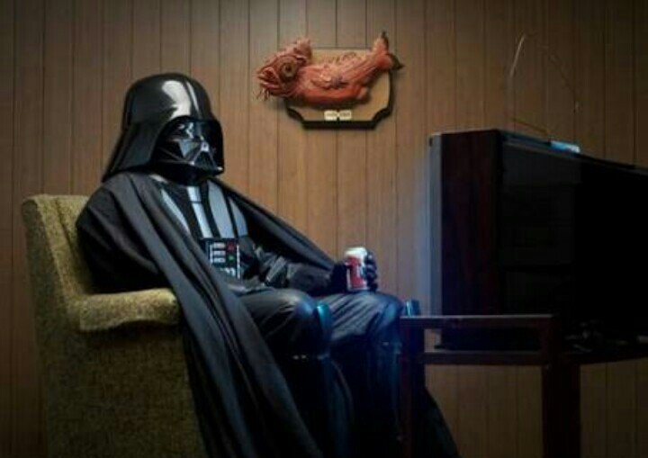 Relax! It's a holiday😂 #StarWars #StarWarsForceAwakens
