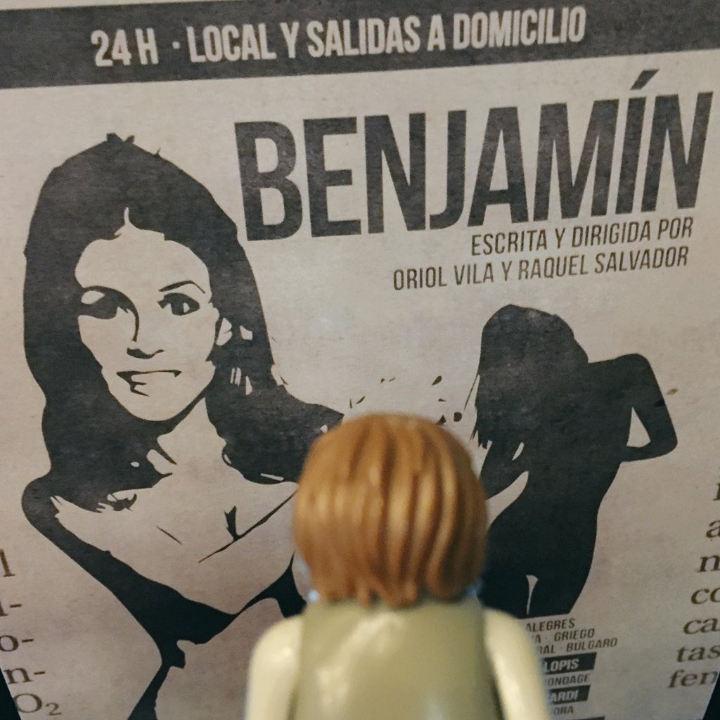 ClipsterBCN's tweet photo. Surto enamorat de na @ruthllopis i en Joan @microteatrebcn #microbenjamin Good Job! 😉 https://t.co/p1Fdm6Wuho