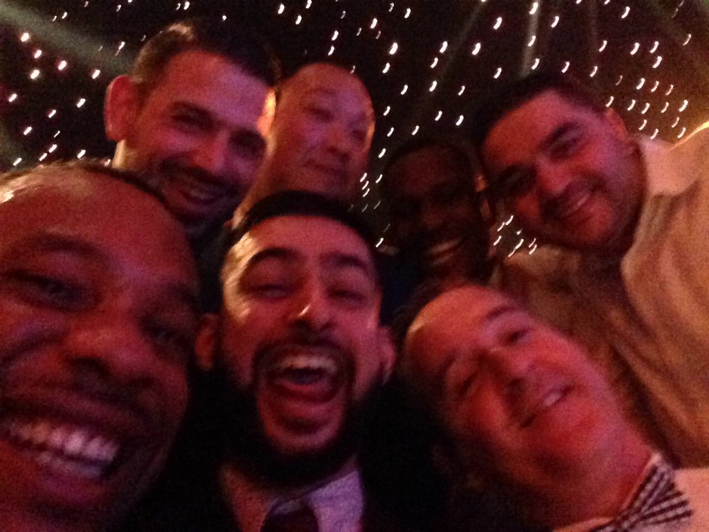 Rocka_dan's tweet photo. Laides report to table 47 #SmarterChristmas https://t.co/X7CS816IMi