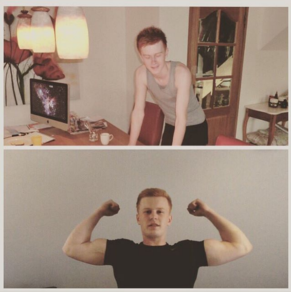 FaZeClan's tweet photo. The difference a year of work can make. 

#BreakingTheStereotype @FaZeRLR https://t.co/ru5NWKoJj1