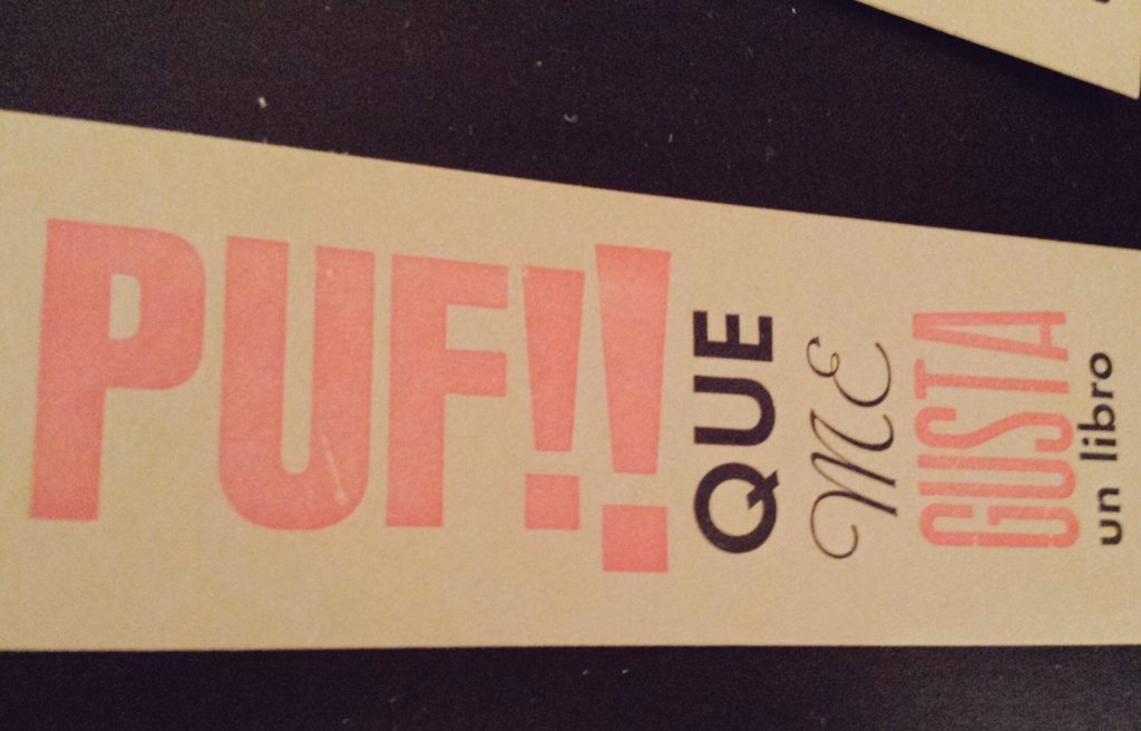 Puf que me gusta un #libro en el 2° #cumpleaños de <a href="/LosTipejos/">Los Tipejos</a> #letterpress #cosasmolonas