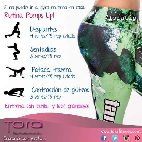 grupotorafitnes's tweet photo. Mantente en forma aunque estés en tu casa! #EntrenaConEstilo #fitnessFashio #fitness #leggings #ToraTip #PompsUp https://t.co/bizS1efx9J