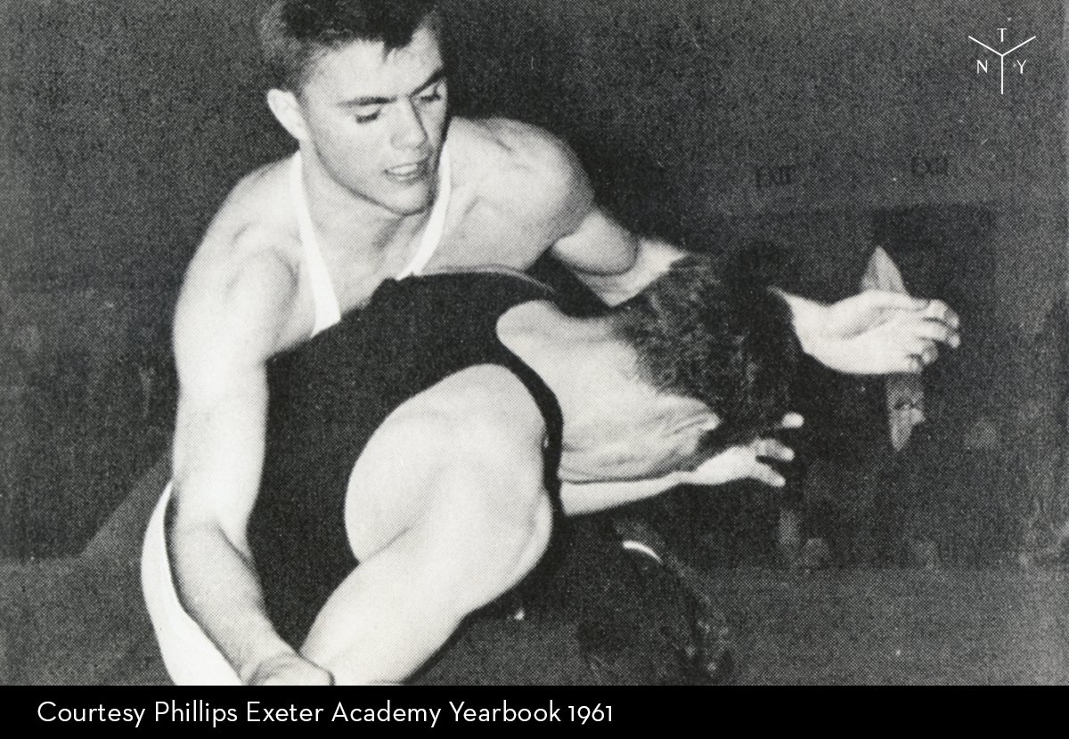 NewYorker's tweet photo. The novelist John Irving tells @tadfriend about his days as a gym rat: https://t.co/3FRXxz9zOW https://t.co/Au8XrXLXmX