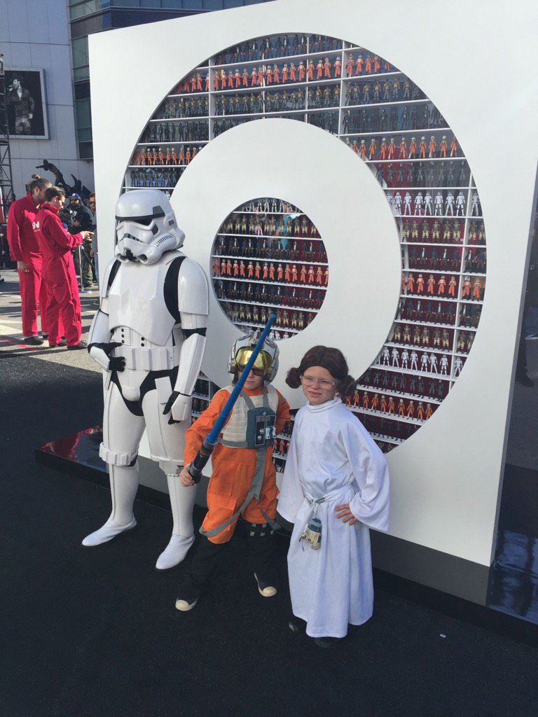 texinla's tweet photo. Thanks to our client @Target for an awesome time at Star Wars @LALIVE #ShareTheForce event. Kids had a blast https://t.co/NuGeOSGb9p