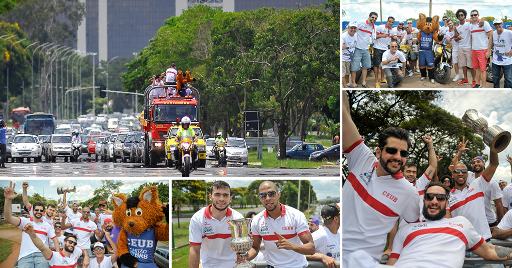 BRBCARDBrasilia's tweet photo. Obrigado #torcidadeferas por ter comemorado com a gente mais essa conquista! #tricampeão #LSB2015 #timedelobos https://t.co/uN60hL6b8d