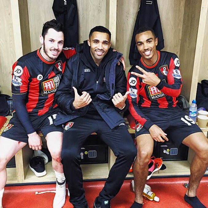 AdamSmith912's tweet photo. What a result against united today. lads were unreal.🍒🍒 #afcb https://t.co/rj0oED5fRj