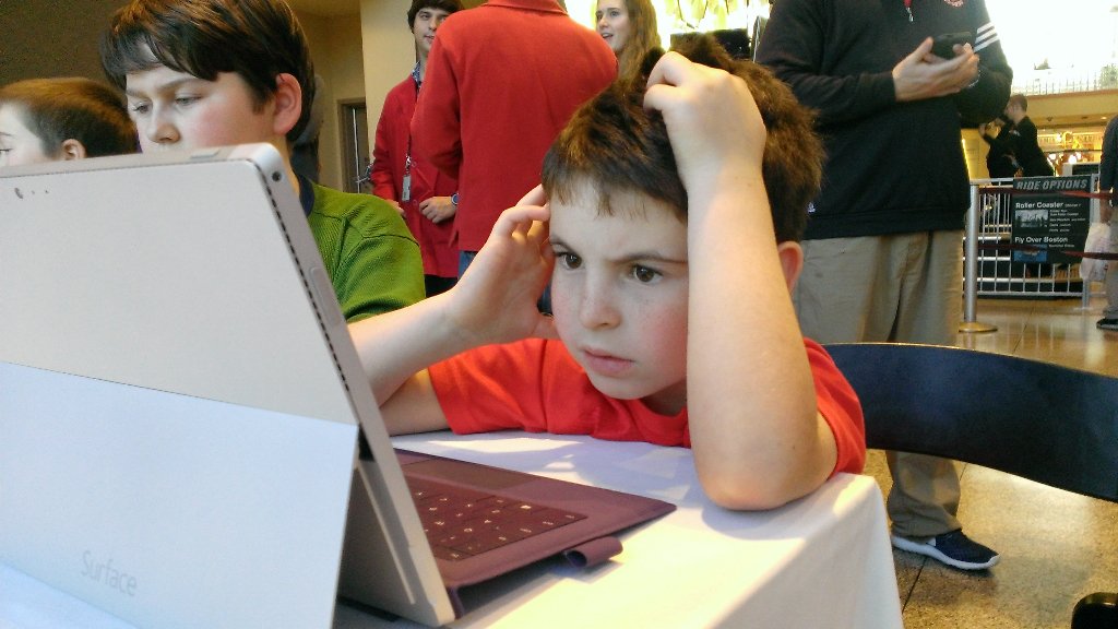 asprung's tweet image. Thanks to @MassCSSparks @MSNewEngland &amp;amp; @museumofscience for getting my kids started coding! #CSEdWeekma