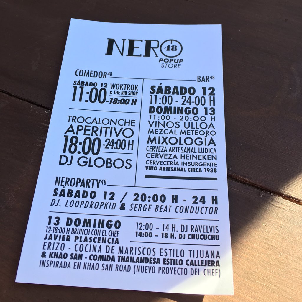 murriett's tweet photo. #nero48 #popupstore #tijuana #brick10 with @Casa_Icatu https://t.co/PbNmQHYKlS